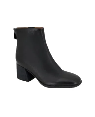 Gentle Souls Women's Sandryn Leather Zip Bootie In Black