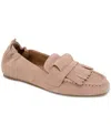 Gentle Souls Women's Scotty Loafer Flats In Fawn Suede