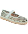 Gentle Souls Women's Sienna Mary Jane Espadrilles In Sage Nubuck