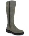 Gentle Souls Women's Wheron Round Toe Tall Boots In Gray