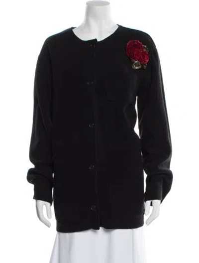 Pre-owned Gentry Portofino Coat In Black