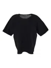 Gentry Portofino Crew-neck T-shirt In Black