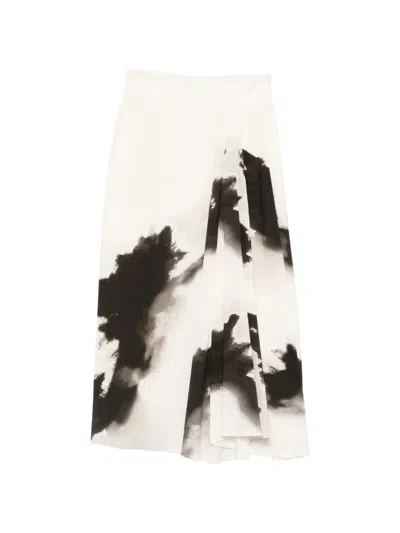 Gentry Portofino Printed Midi Skirt In Multi