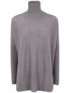 Gentry Portofino Turtleneck Ribbed Sweater
