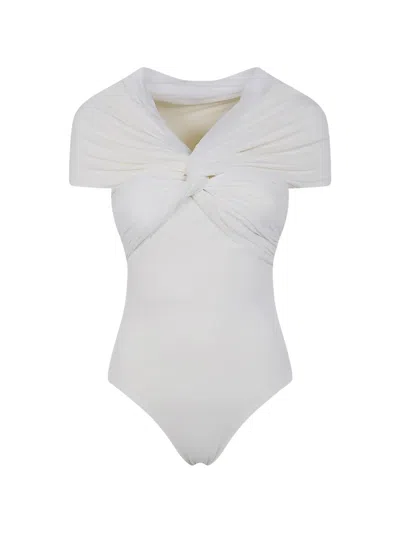 Gentry Portofino Twisted Mesh-panel Body In Neutral