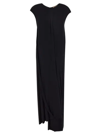 Gentryportofino Dress Woman In Black