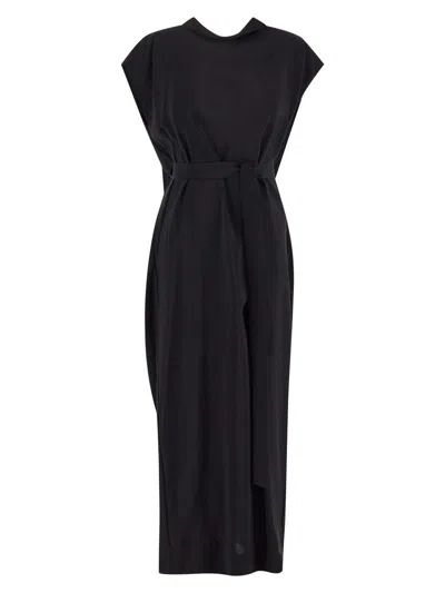 Gentryportofino Dress Woman In Black
