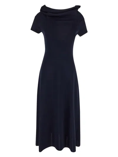 Gentryportofino Dress Woman In Blue