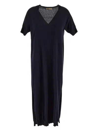 Gentryportofino Dress Woman In Blue