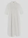 Gentryportofino Short Shirt Dress In White