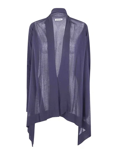 Gentryportofino Knit Jacket In Blue