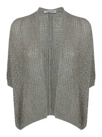 Gentryportofino Knit Jacket In Green