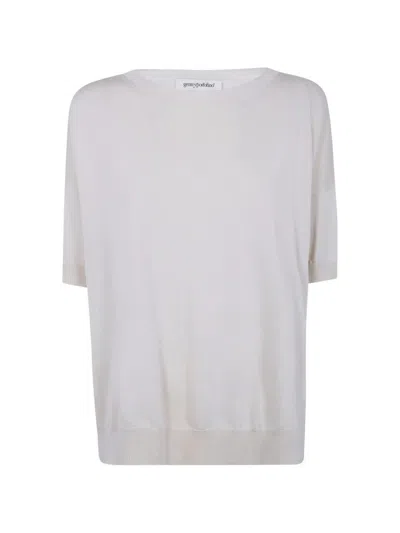 Gentryportofino Knit Sweater In White