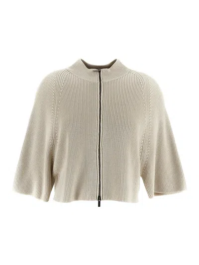 Gentryportofino Knitwear Woman In Neutral