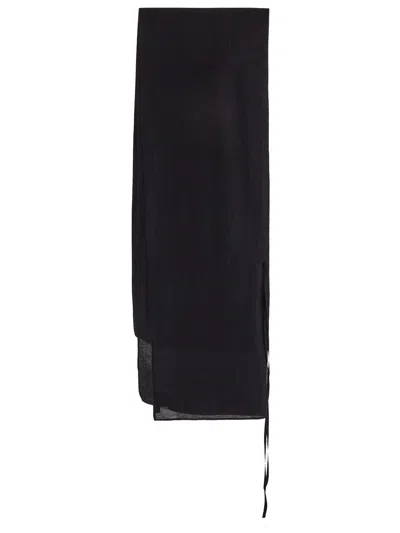 Gentryportofino Scarf Woman In Black