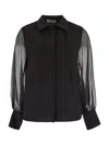 Gentryportofino Shirt Woman In Black