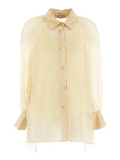 Gentryportofino Shirt Woman In Yellow