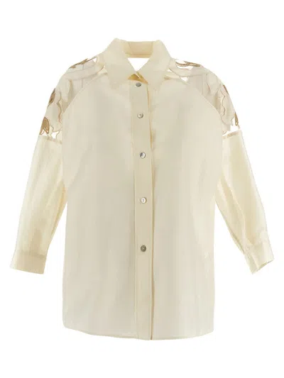 Gentryportofino Shirt Woman In Yellow