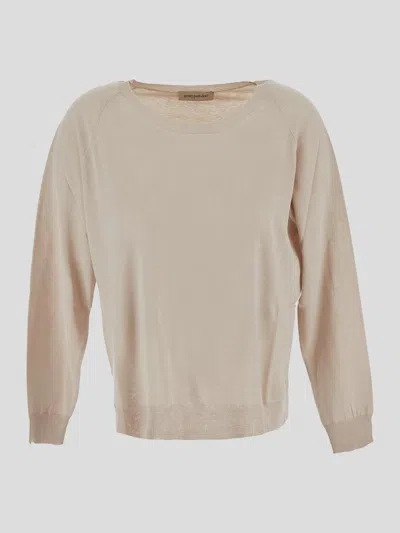 Gentryportofino Sweaters In Neutral