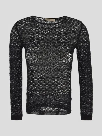 Gentryportofino Sweaters In Black