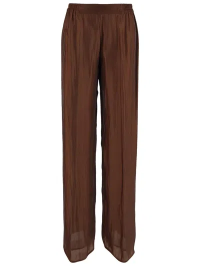 Gentryportofino Trousers Woman In Brown