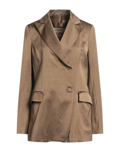 Gentryportofino Suit Jackets In Beige