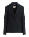 Gentryportofino Woman Blazer Navy Blue Size 10 Virgin Wool