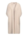 Gentryportofino Woman Cardigan Beige Size 14 Virgin Wool, Alpaca Wool, Mohair Wool, Polyamide, Visco In Brown