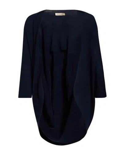 Gentryportofino Woman Cardigan Midnight Blue Size 4 Cashmere