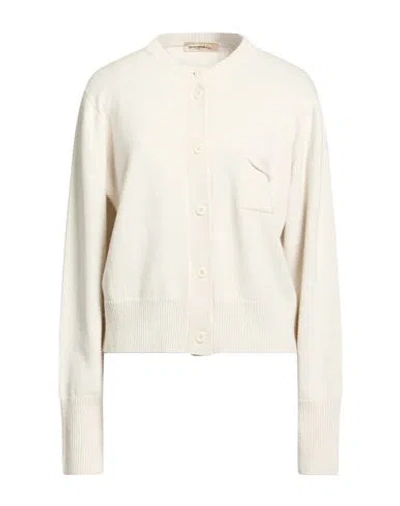Gentryportofino Woman Cardigan Off White Size 8 Cashmere