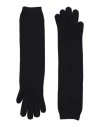 Gentryportofino Woman Gloves Midnight Blue Size M Virgin Wool, Cashmere