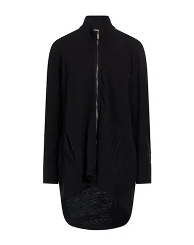Gentryportofino Woman Jacket Black Size 10 Virgin Wool