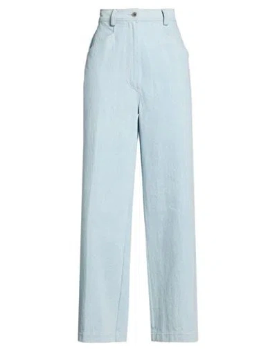 Gentryportofino Woman Jeans Blue Size 10 Cotton