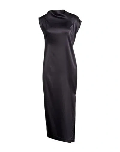 Gentryportofino Woman Maxi Dress Navy Size 18 Viscose, Wool In Blue