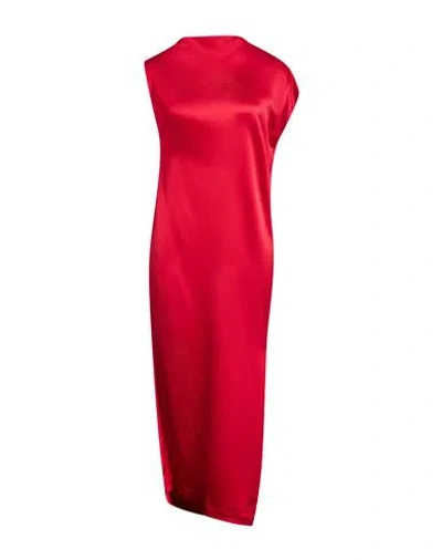 Gentryportofino Woman Maxi Dress Red Size 8 Viscose, Wool