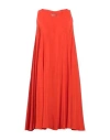 Gentryportofino Woman Mini Dress Red Size 10 Silk In Red
