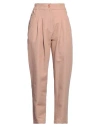 Gentryportofino Woman Pants Antique Rose Size 10 Cotton, Linen In Pink