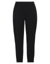 Gentryportofino Woman Pants Black Size 4 Viscose, Virgin Wool, Elastane In Black