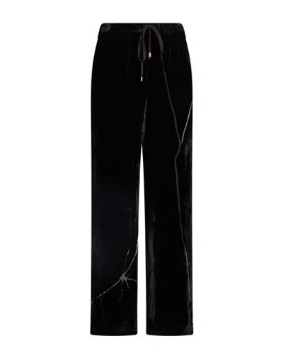 Gentryportofino Woman Pants Black Size 6 Viscose, Silk