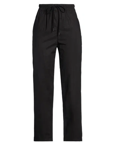 Gentryportofino Woman Pants Black Size 8 Cotton