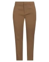 Gentryportofino Woman Pants Khaki Size 8 Viscose, Virgin Wool, Elastane In Beige