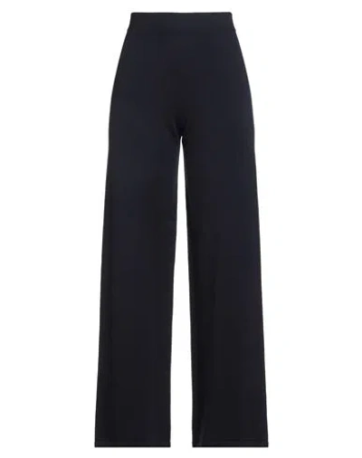 Gentryportofino Woman Pants Midnight Blue Size 18 Virgin Wool, Cashmere