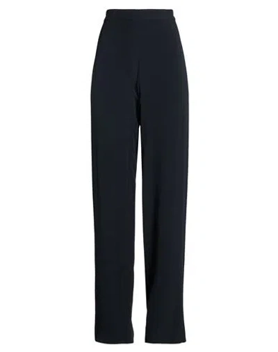 Gentryportofino Woman Pants Midnight Blue Size 6 Acetate, Silk