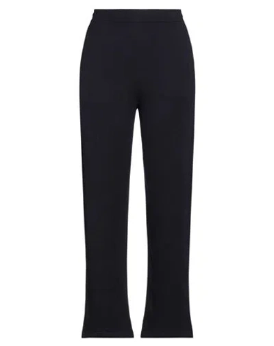 Gentryportofino Woman Pants Midnight Blue Size 8 Virgin Wool, Cashmere