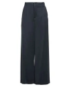 Gentryportofino Woman Pants Navy Size 12 Viscose, Cupro In Blue