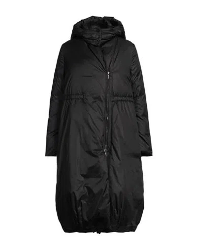 Gentryportofino Woman Puffer Black Size 8 Polyester
