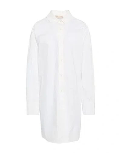 Gentryportofino Woman Shirt White Size 14 Cotton