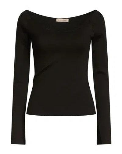 Gentryportofino Woman Sweater Black Size 10 Silk