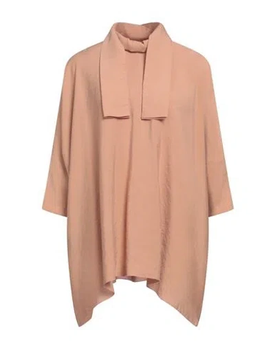 Gentryportofino Woman Top Camel Size 10 Modal, Polyester In Beige