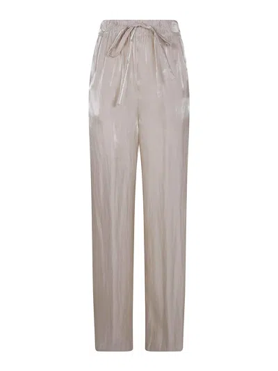 Gentryportofino Woven Pant In Nude & Neutrals